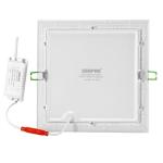 Geepas GESL55025 Square Slim Downlight Led 12W - Downlight Ceiling Light | Natural Cool White 6500K
