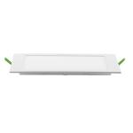 Geepas GESL55025 Square Slim Downlight Led 12W - Downlight Ceiling Light | Natural Cool White 6500K