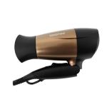 Geepas GH8642 1600W Mini Hair Dryer with Foldable Handle - 2-Speed & 2 Temperature Settings | Cool Shot Function