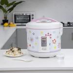 Geepas GRC4331 3.2L Electric Rice Cooker 1250W - Non-Stick Inner Pot, |Cook/Steam/Keep Warm Function | Make Rice & Steam Healthy Food & Vegetables