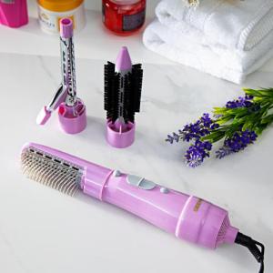 Geepas GH714 4-in-1 Hair Styler - 2 Speed Settings, Overheat Protection, 360 Swivel Cord & Cool Function