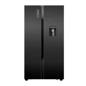 Hisense 670L Elegant French Door Refrigerator With Water Dispenser - Black
