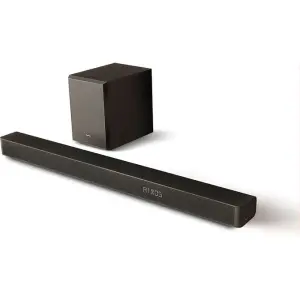 Hisense 3.1 Ch Dolby Atmos Soundbar With Wireless Subwoofer Bluetooth Very Clear Sound Perfect For Movies Watching-Black