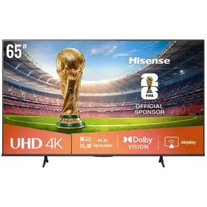 Hisense 65 Inch 4K UHD Smart VIDAA TV (3YR WRNTY)