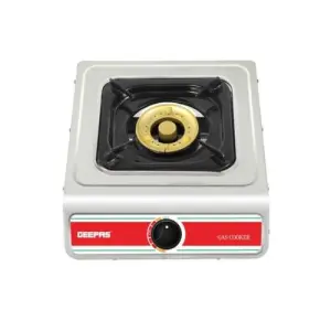 Geepas Stainless Steel Single Burner - Silver
