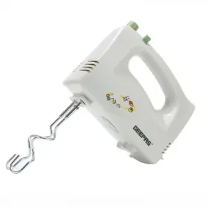 Geepas 400w Hand Mixer GHM 2001 - White.