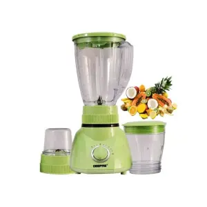 Geepas Electric 3 In 1 Juice Blender, 1.6Litres -Multi