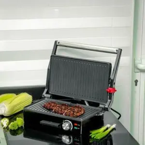 Geepas Nonstick Griller - Silver