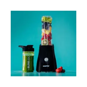 Geepas 400ml Personal Blender Sports Smoothie Protein Milkshake Maker-Black