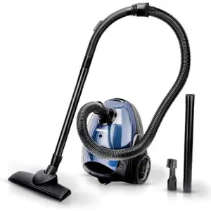 Geepas Vacuum Cleaner Handheld & Stick, 1.5L Dust Bag Capacity, Powerful Motor Comfortable Handle, Rolling Wheels With Easy Parking Nozzle And Dust Full Indicator -Mult