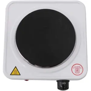 Geepas Electric Single Hotplate - White