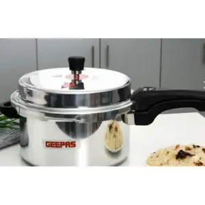 Geepas GPC 327 Pressure Cooker 7.5Ltr - Silver. ( 1YR WARRANTY)