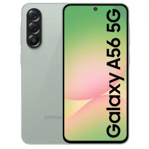 Samsung Galaxy A56 5G, 6.7-Inch Super AMOLED 120Hz Display, 50MP AI Triple Camera, 5000mAh Battery, Fast Charging, Octa-Core Processor, Dual SIM, Premium Glass Design, Android Smartphone
