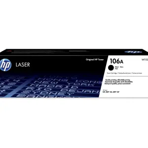 HP 106A Original Laser Toner Cartridge - Black (W1106A)