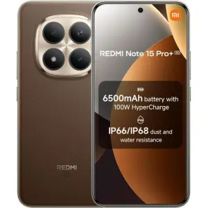 Redmi Note 15 Pro+ 6.83" 12GB RAM 512GB ROM 200MP 6500mAh - Mocha Brown