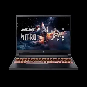 acer Nitro V 16 AI WUXGA (1920 x 1200) IPS 180Hz Gaming Laptop AI PC, AMD Ryzen 5 240 Processor, NVIDIA GeForce RTX 5050 8GB GDDR7 VRAM, 16GB RAM, 512GB SSD