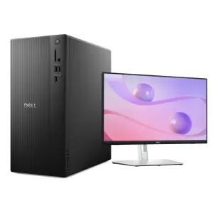 DELL Tower ECT1250 Intel Core i3-14100 8GB RAM 512GB SSD Ubuntu Desktop + 20″ Monitor