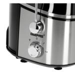 Geepas GJE6106 Juice Extractor 600W - Juicer Machine with Wide Mouth for Whole Fruits Vegetables | 2 Speed with Pulse, Stainless Steel Body | 600ML | 2 Year Warranty