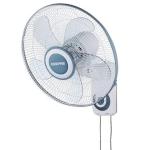 Geepas GF9483 16-Inch Wall Fan - 3 Speed Settings with 2 Pull String Cords | 5 Leaf Blades | Perfect for Home, Work Room or Office Use | 2 Year Warranty