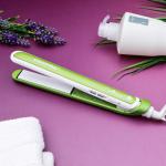Geepas Ceramic Straight Hair Straighteners 35W - Easy Pro Wide Ceramic Floating Plates with Auto Temperature 180°C-200°C