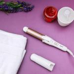 Geepas GH8686 2 In 1 Hair Curling Iron - Portable Professional Hair straightener & curler