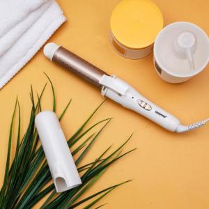 Geepas GH8686 2 In 1 Hair Curling Iron - Portable Professional Hair straightener & curler
