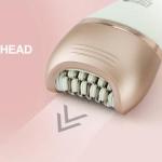 Geepas GLS86053 Lady Shaver Set - Electric Hair Remover | Detachable Shaving Head| On