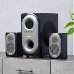 Geepas GMS7493N 2-in-1 CH Multimedia Speaker, Remote Control | Powerful