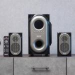 Geepas GMS7493N 2-in-1 CH Multimedia Speaker, Remote Control | Powerful