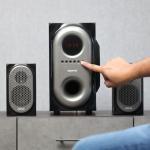 Geepas GMS7493N 2-in-1 CH Multimedia Speaker, Remote Control | Powerful