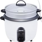 Geepas GRC35011 1.5L Automatic Rice Cooker 500W - Steam Vent Lid & Simple One Touch Operation |Make Rice, Steam Healthy Food & Vegetables