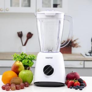 Geepas GSB9894 Multifunctional Blender - Stainless Steel Blades | 1.5L Jar, Interlock Protection | Ice Crusher & Smoothie Maker - 2 Year Warranty