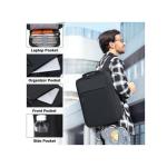 STY 15.6 Inch Men Laptop Backpack Bags Rucksack School Bags - Black