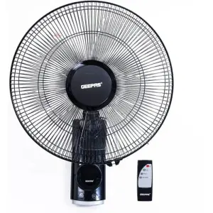Geepas Wall Mount remote controlled Fan -16 Inches