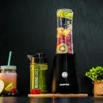 Geepas 400ml Personal Blender Sports Smoothie Protein Milkshake Maker-Black