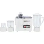 Geepas 650W 4-In-1 Food Processor GSB6147-White