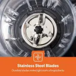 Geepas 5-IN-1 Mixer Grinder-1000 W Powerful Copper Motor and Stainless Steel Jars Modern Design, Durable Body, Robust Handles and Sharp Blades-Multi (1 YR WRNTY)