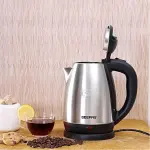 Geepas 1.8 Liter Stainless Steel Electric Kettle - GK5454N - Silver, Black.