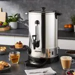 Geepas 10L Electric Kettle Cordless Tea Kettle, Auto Shut-Off & Boil-Dry Protection, Cool Touch Handle with Water Gauge Ideal for Coffee, Tea, Milk, Water-Silver (1 YR WRNTY)