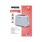 Geepas 2 Slice Bread Toaster-White
