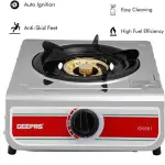 Geepas Auto Ignition Cook-Top High Fuel Efficiency Single Burner Gas Cooker -Multi (1 YR WRNTY)