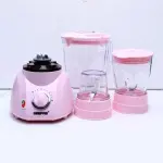 Geepas 3 IN 1 Blender, 1.5 Litres - Pink.