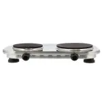 Geepas Stainless Steel Double Hot Plate 2500W - Silver