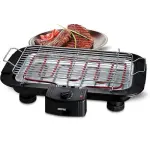 Geepas Electric Barbecue Grill -Black (1 YR WRNTY)