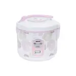 Geepas Electric Rice Cooker, 1.5L - White, Pink