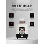 Geepas 2 in 1 Blender with 2 Speed & Pulse Option Powerful 600W Powerful Motor Multi-functional 1.8L-Multi (1 YR WRNTY)