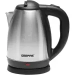 Geepas 1.8 Liter Stainless Steel Electric Kettle - GK5454N - Silver, Black.