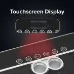 Geepas GVP86107 Vibration Plate Massager | Touchscreen Display | Bluetooth Music| Remote Control and 200W Powerful Motor for Full Body Home Fitness Training System