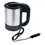 Geepas Stainless Steel Car Kettle, 0.5 Litre GK38041 - Silver