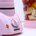 Geepas 3 IN 1 Blender, 1.5 Litres - Pink.